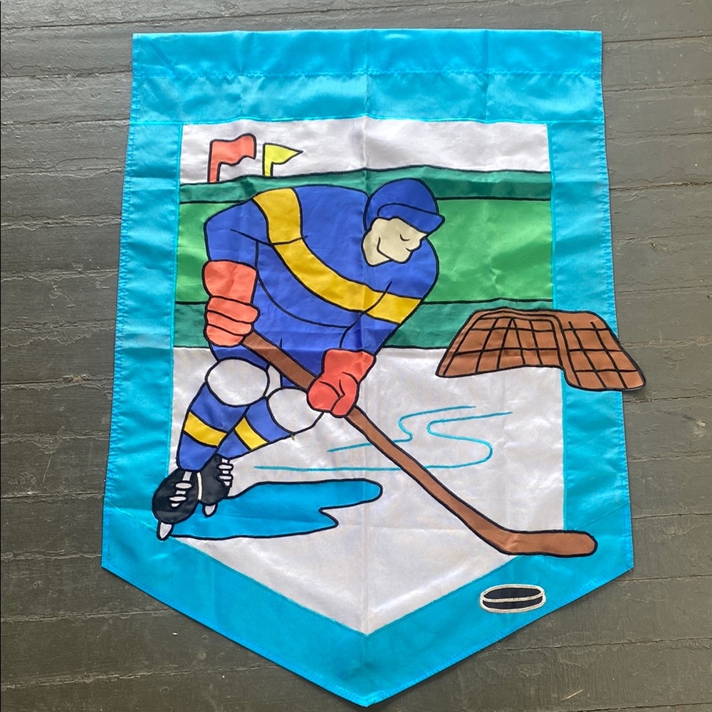 Hockey Banner Flag